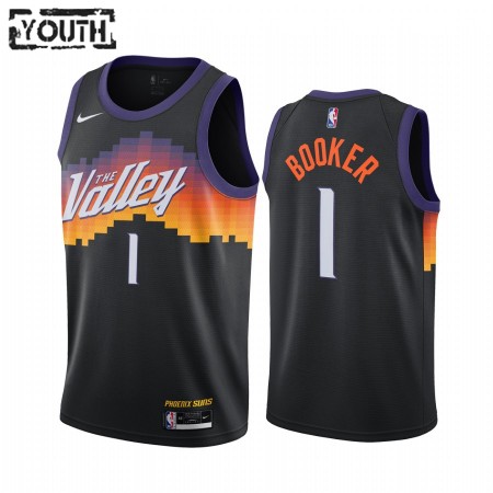 Maillot Basket Phoenix Suns Devin Booker 1 2020-21 City Edition Swingman - Enfant